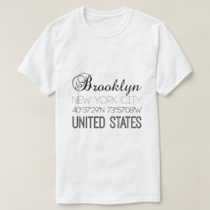 T-shirt Brooklyn, New York