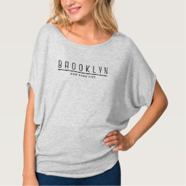 T-shirt Brooklyn, New York City, chemise pour femmes