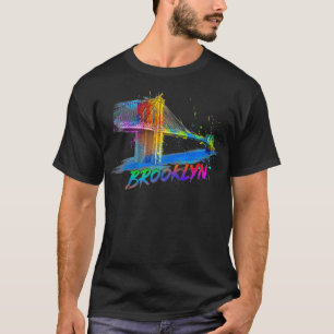T-shirt Brooklyn New York où mon histoire commence mignon 
