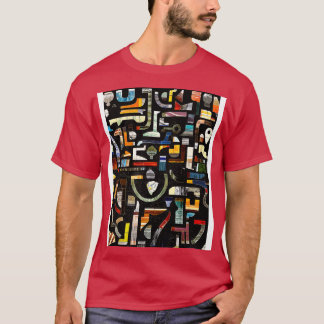 T-shirt Brooklyn NY Métro Mosaic Art