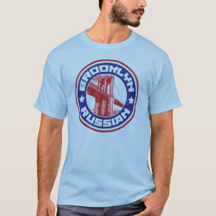T-shirt Brooklyn Russe Américain