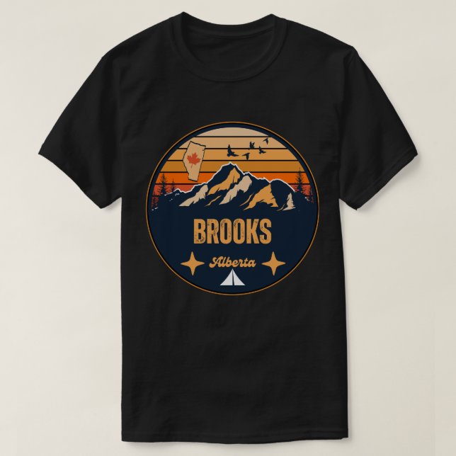 T-shirt Brooks, Alberta (Design devant)