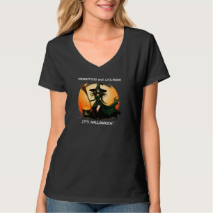 T-shirt Broomsticks et chaudrons... c'est Halloween.
