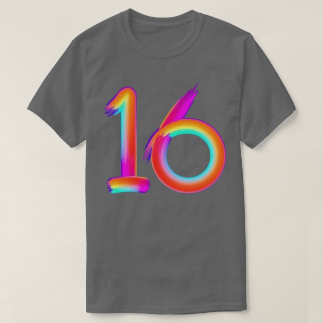 T-shirt Brossé 14 (Design devant)