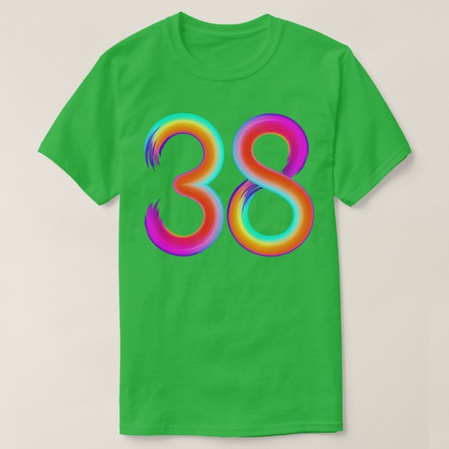 T-shirt brossé 35 (Design devant)
