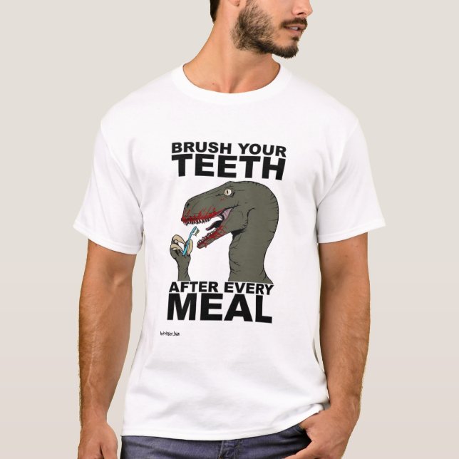 T-shirt Brossez-vous les dents (Devant)