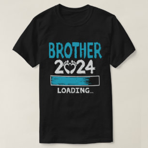 T-shirt Brother 2024 Chargement Funny Futur Frère à être