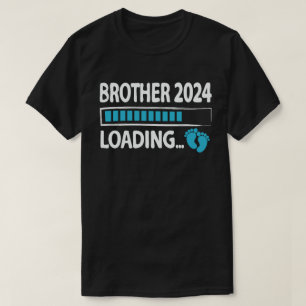T-shirt Brother 2024 Chargement Funny Futur Frère à être