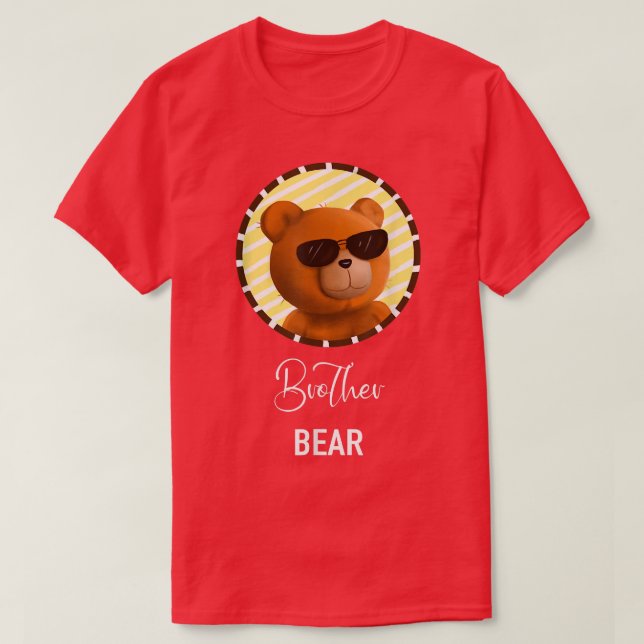 T-shirt Brother Bear - Amusante Famille (Design devant)