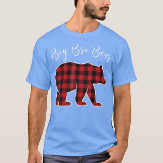 T-shirt Brother Bear Pajama Red Buffalo Xmas Family Christ