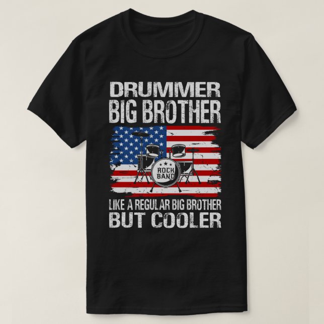 T-shirt BROTHER GROG Comme un grand frère régulier seuleme (Design devant)