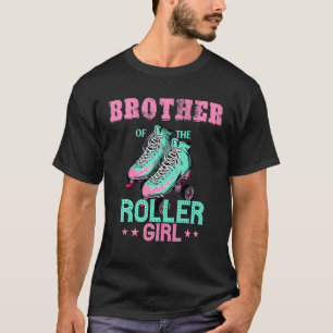 T-shirt Brother Of Roller Girl Roller Sking Anniversaire M