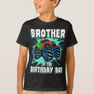 T-shirt Brother of the Birthday Boy Monster Truck Birthday