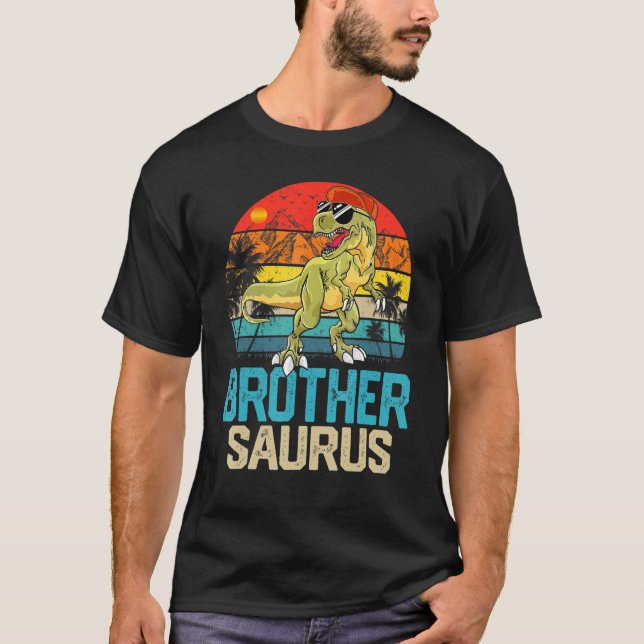 T-shirt Brothersaurus Correspondant Dinosaure Famille T Re (Devant)