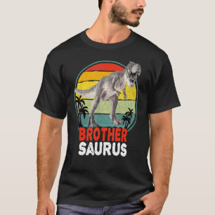 T-shirt Brothersaurus Vintage T Rex Dinosaur Big Brother S