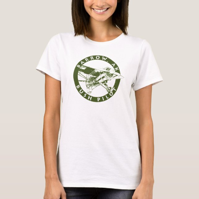T-shirt Brouette, chemise de pilote de l'Alaska Bush (Devant)
