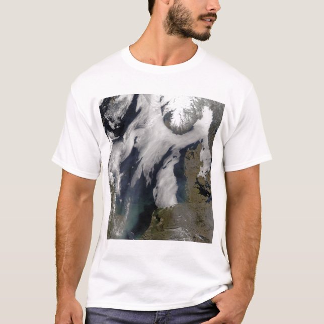 T-shirt Brouillard en mer du Nord (Devant)