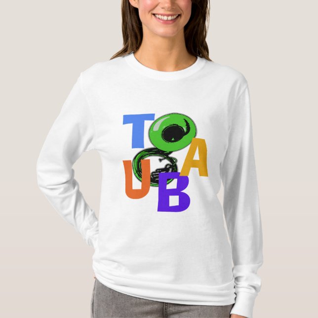 T-shirt Brouillon TUBA (Devant)