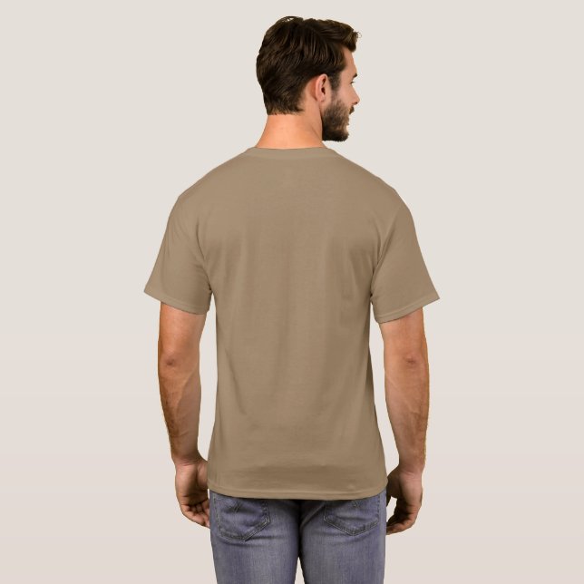 T-shirt Brown (Dos entier)
