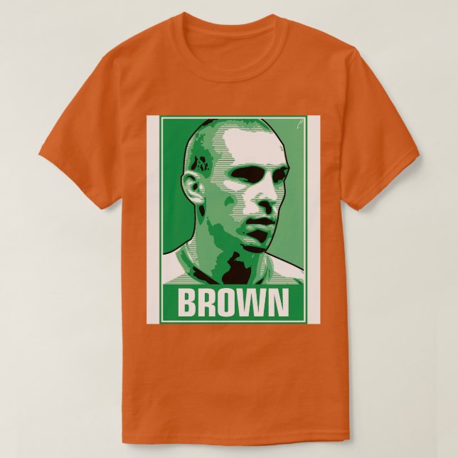 T-SHIRT BROWN 1 (Design devant)