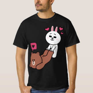 T-shirt brown bear and cony Classic