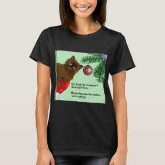 T-shirt Brown Christmas Ornament