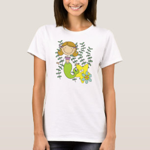 T-shirt Brown Haired Mermaid