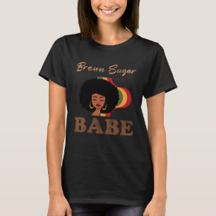 T-shirt Brown sucre Babe 4