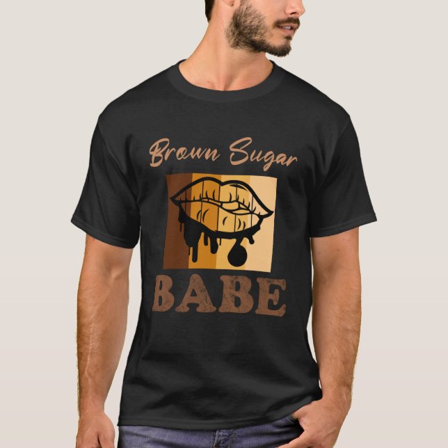 T-shirt Brown Sugar Babe  8 (Devant)
