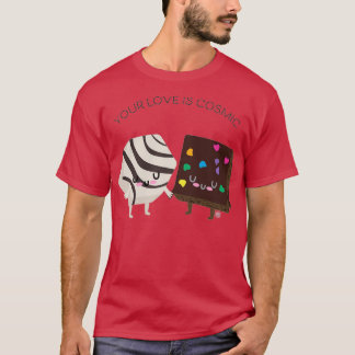 T-shirt Brownie Cosmique Et Zebra Cake