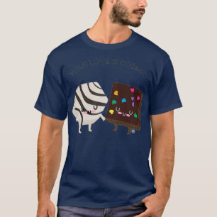 T-shirt Brownie Cosmique Et Zebra Cake T