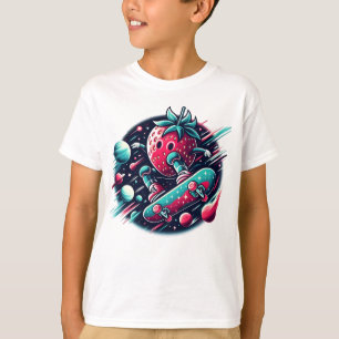 T-shirt Broyeur de Berry Cosmique - Skateboard spatial