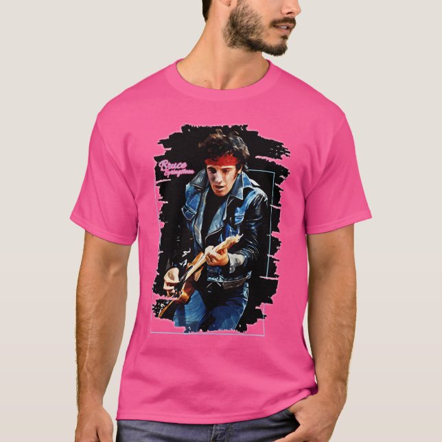 T-shirt Bruce Springsteen (Devant)