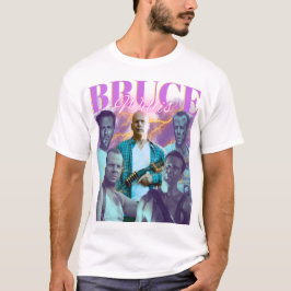 T-shirt Bruce Willis Vintage Bootleg | fan made shirt