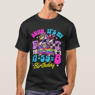 T-shirt Bruh 67-598 8e anniversaire princesse licorne fill