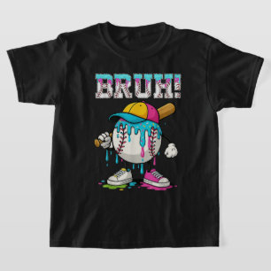 T-shirt Bruh Baseball Ice Cream Drie