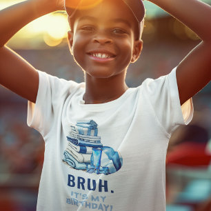 T-shirt BRUH. C'est mon anniversaire ! Pool Party Boy