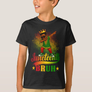 T-shirt Bruh Juneteenth 1865 Liberté Noire Prince Noir Af
