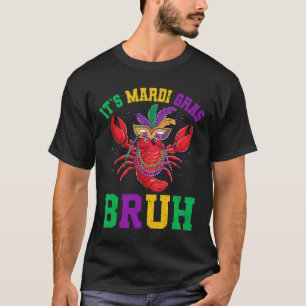 T-shirt Bruh Mardi Gras Ados Garçons Enfants Mardi Gras 5