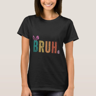 T-shirt Bruh Mème Drôle Dire Bro Salutation Ados garçons E