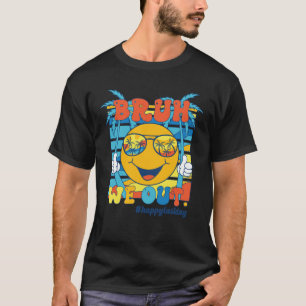 T-shirt Bruh Nous sortons heureux Dernier jour de l'école 