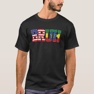 T-shirt Bruh USA Éthiopie Pays Drapeau américain Ethiopie