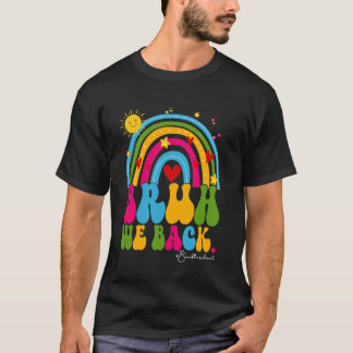 T-shirt Bruh We Back Rainbow Dit Mème À L'École Bo
