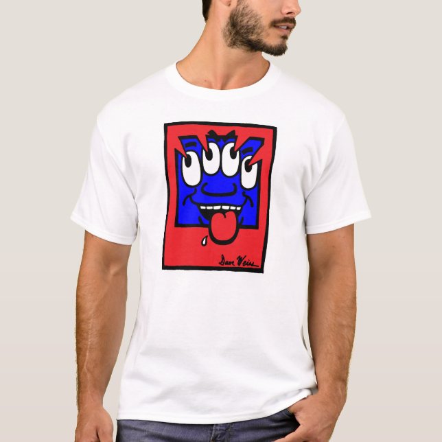 T-shirt Bruit américain de Dave Weiss : Quatre yeux (Devant)