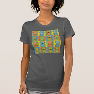 T-shirt Bruit-Art de bande dessinée de chien de griffon d