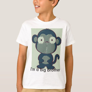 T-shirt Bruit-art-singe-Recouvrement incisif, je suis un