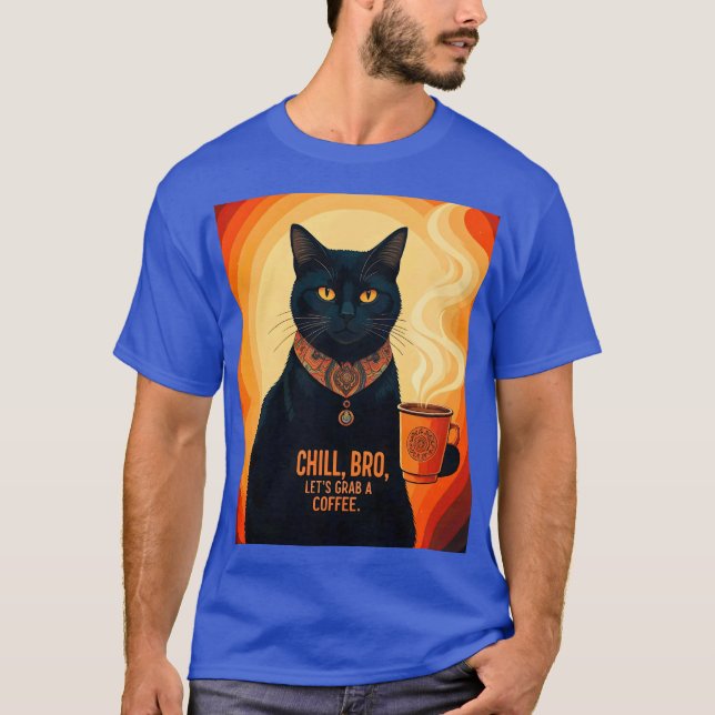 T-shirt Brûlé et relaxé (Devant)