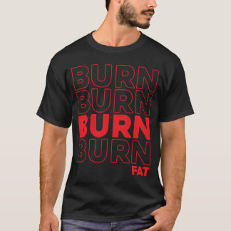 T-shirt Brûler les Graisses Entraînement Difficile Gymnase