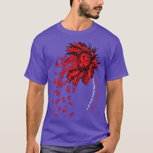 T-shirt Brûler les victimes Sensibilisation tournesol pers