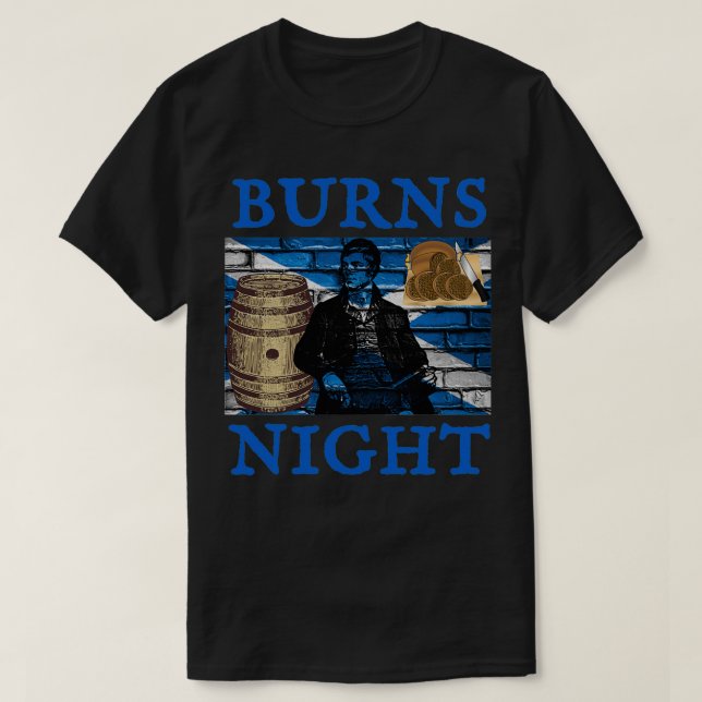 T-shirt Brûler nuit 4 (Design devant)